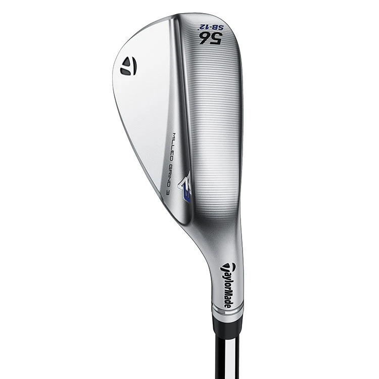 TaylorMade Milled Grind 3 Satin Chrome Golf Wedge 6 TaylorMade Milled Grind 3 Satin Chrome Golf Wedge - Image 4