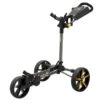 PowaKaddy DLX Lite FF Golf Trolley 2 PowaKaddy DLX Lite FF Golf Trolley -Golf Supplies Store powakaddydlxlitefftrolleygunmetalyellow1