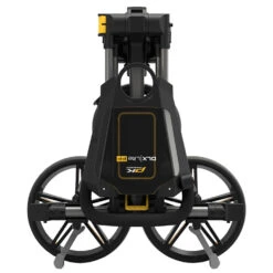 PowaKaddy DLX Lite FF Golf Trolley -Golf Supplies Store powakaddydlxlitefftrolleygunmetalyellow3